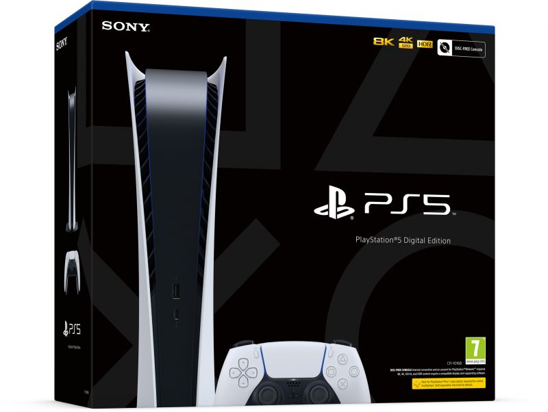 PlayStation 5 Console Digital Edition (PS5)