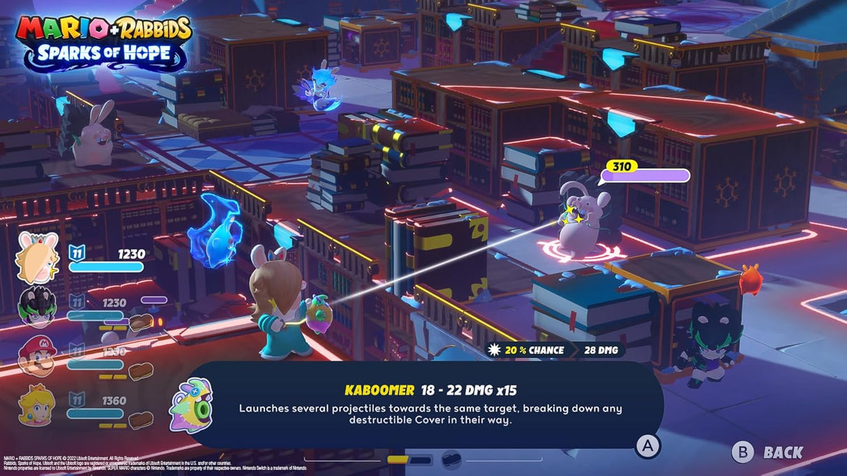 Mario + Rabbids Kingdom Battle / Mario + Rabbids Sparks of Hope [Code in a Box] (Switch)