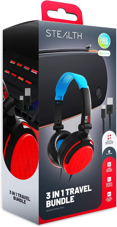 STEALTH 3-In-1 Travel Bundle (Switch/Switch 2/OLED/Lite)