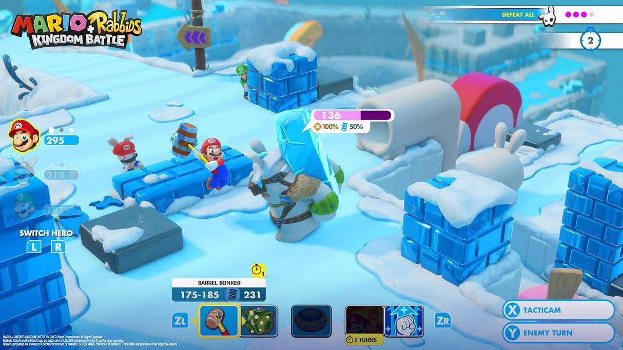 Mario + Rabbids Kingdom Battle / Mario + Rabbids Sparks of Hope [Code in a Box] (Switch)
