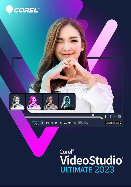 Corel VideoStudio 2023 Ultimate - Video Editing Software