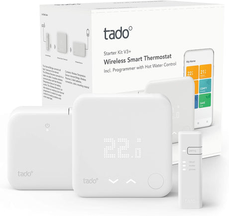 Tado Wireless Smart Thermostat Starter Kit V3+