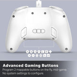 PowerA Advantage Wired Controller with Lumectra - White (Switch 2)