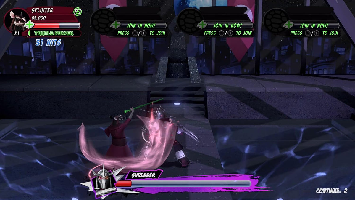 TMNT Arcade: Wrath of the Mutants (Switch 2)