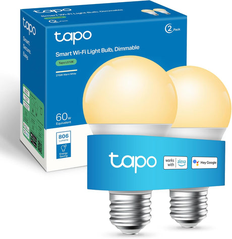 Tapo L510E Dimmable Smart Wi-Fi LED White Light Bulb- E27