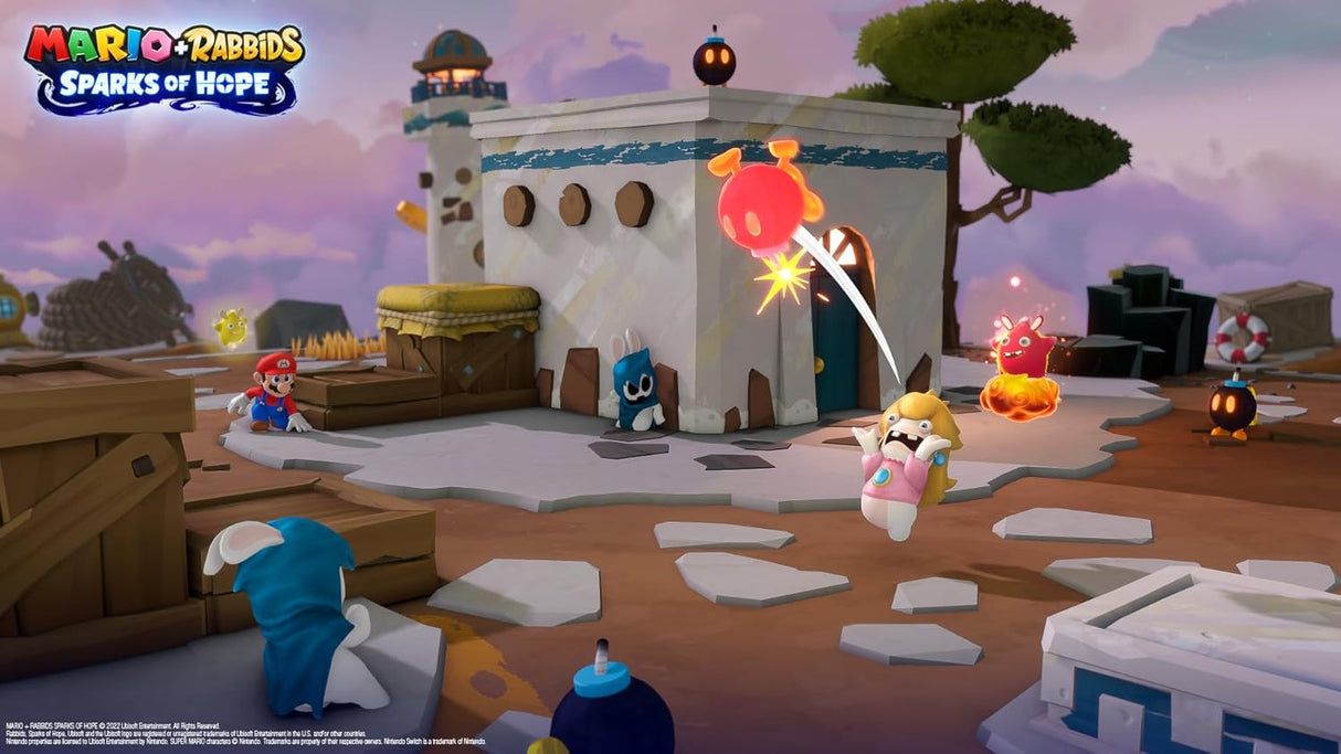 Mario + Rabbids Kingdom Battle / Mario + Rabbids Sparks of Hope [Code in a Box] (Switch)