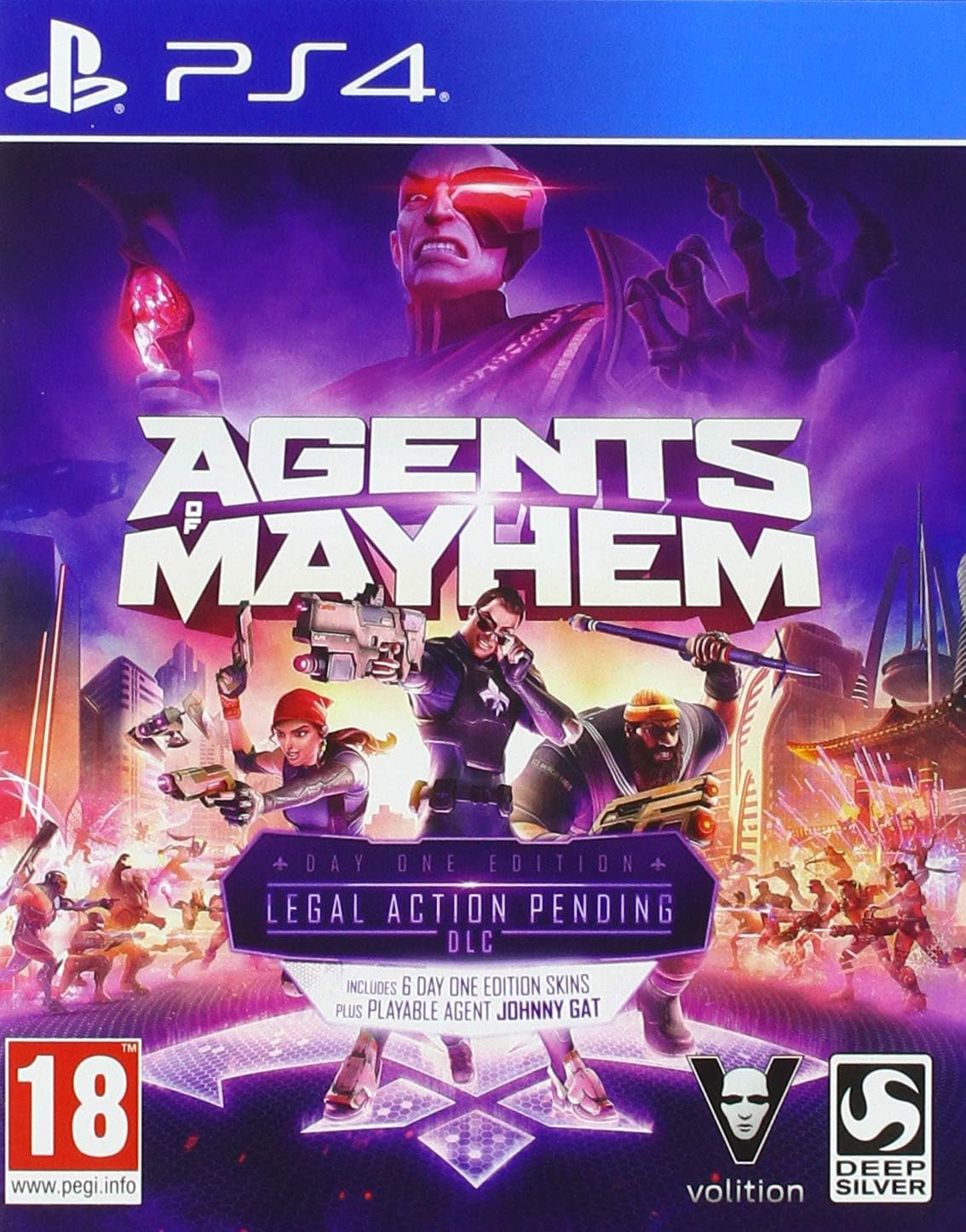 Agents of Mayhem - Day One Edition (PS4)
