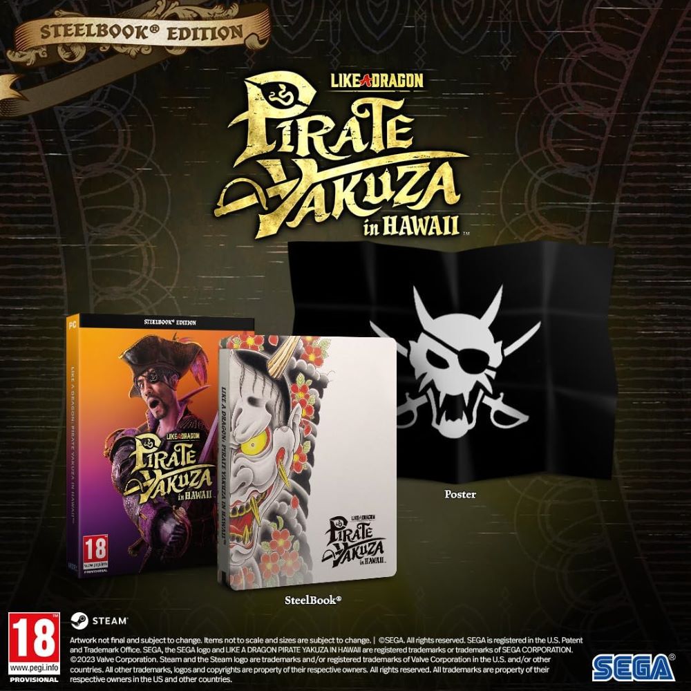 Like a Dragon: Pirate Yakuza in Hawaii - Steelbook Edition (PC)