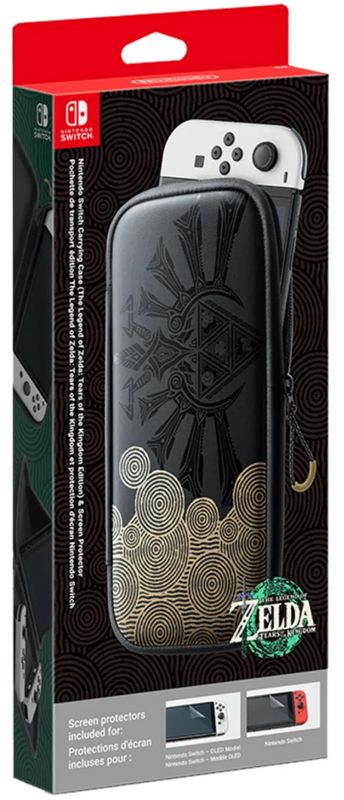 Nintendo Switch Carrying Case & Screen ProtectorOLEDModel-Zelda:TearsoftheKingdomEdition(Switch)