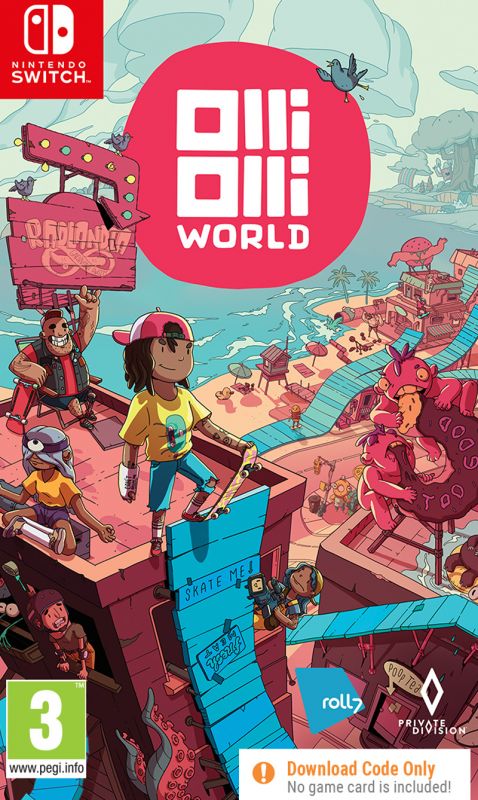 Olli Olli World [Code In A Box] (Switch)