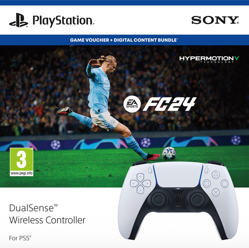 DualSense Wireless Controller + EA SPORTS FC 24 Bundle (PS5)