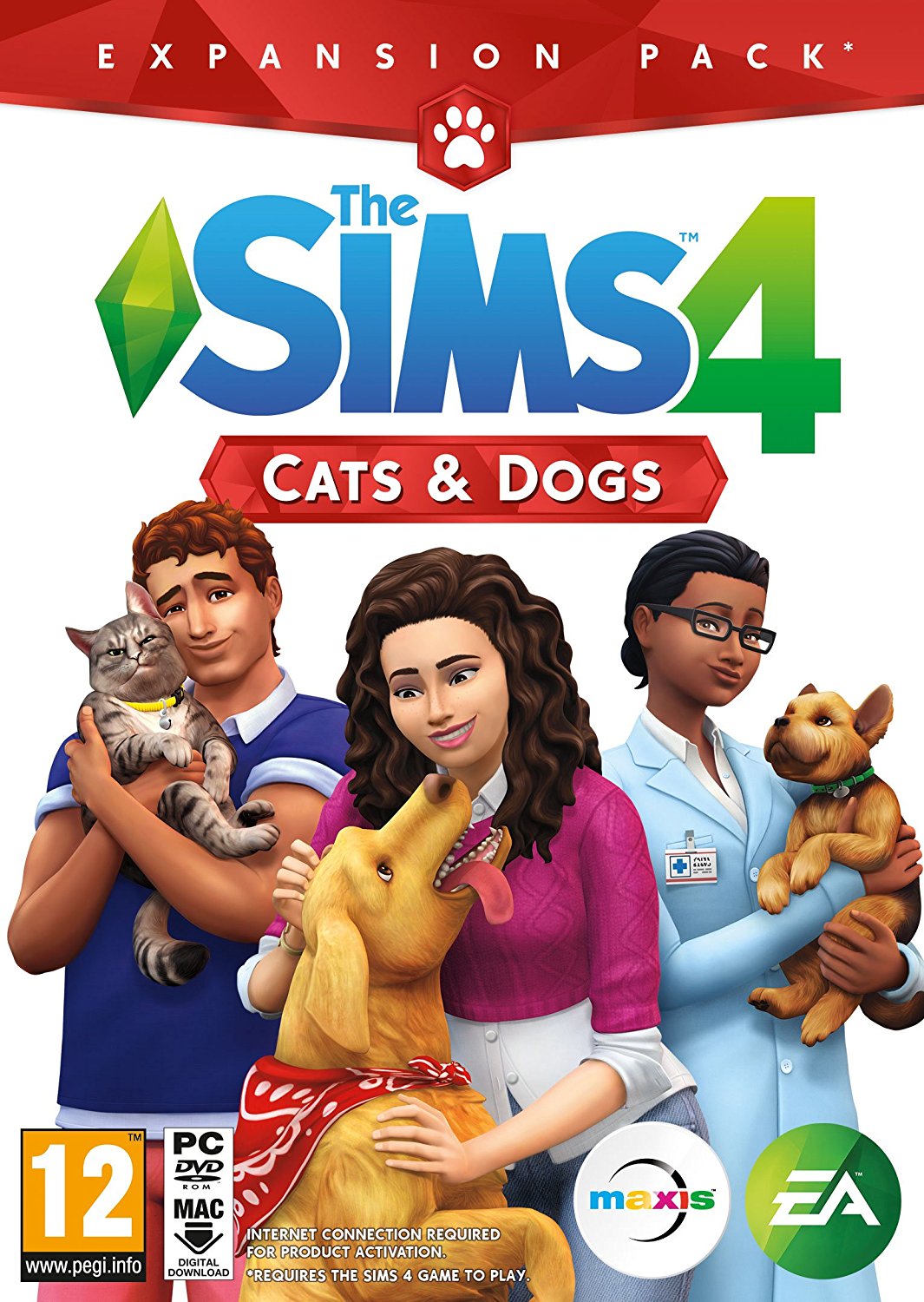 The Sims 4 Expansion Pack 4 - Cats & Dogs (PC)