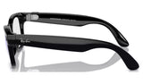 RAY-BAN META WAYFARER (GEN 1) GLASSES - SHINY BLACK/CLEAR