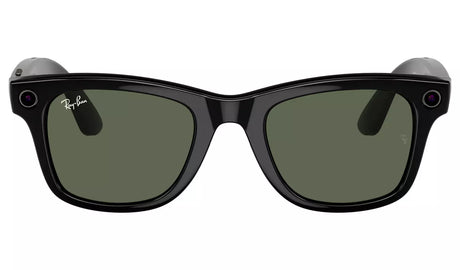 RAY-BAN META WAYFARER (GEN 1) GLASSES - SHINY BLACK/G-15