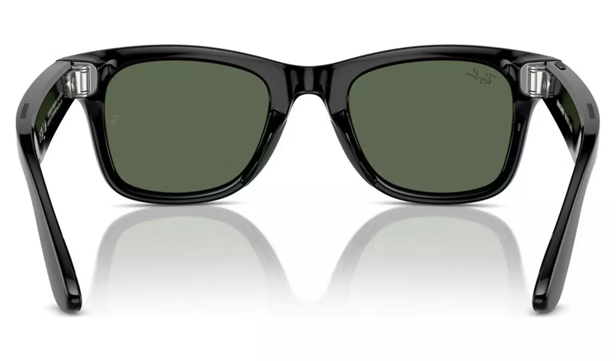 RAY-BAN META WAYFARER (GEN 1) GLASSES - SHINY BLACK/G-15