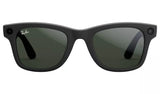 [NEW SKU] RAY-BAN META WAYFARER (GEN 1) GLASSES - MATTE BLACK/CLEAR TO  GRAPHITE GREEN