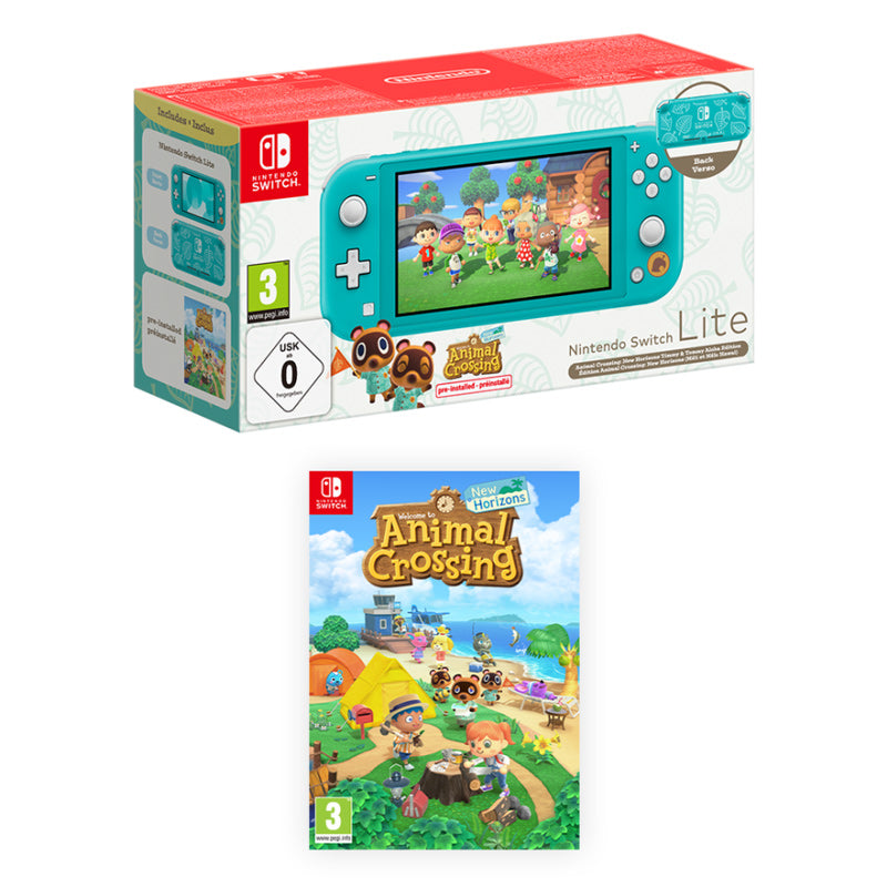 Nintendo Switch Lite Animal Crossing: New Horizons Timmy & Tommy's Edition (Switch)