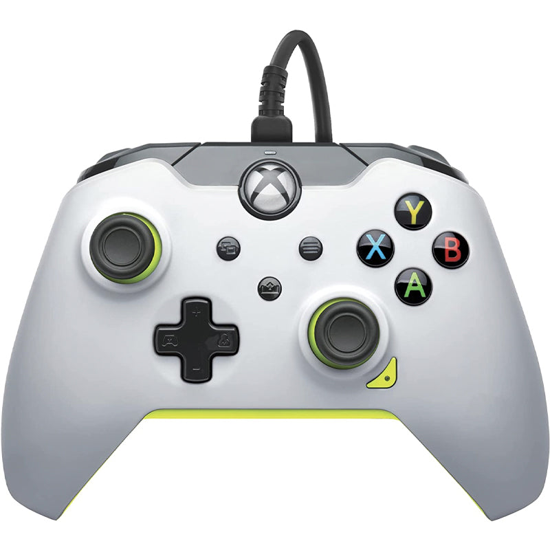 PDP Wired Controller Electric White (Xbox Series X)