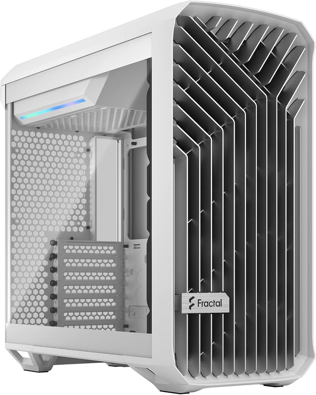 Fractal Design Torrent White TG RGB Clear Tint Mid Tower PC Case