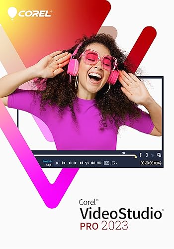 Corel VideoStudio 2023 Pro Video Editing Software