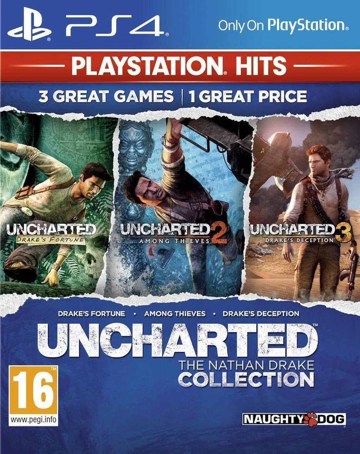 Uncharted: The Nathan Drake Collection Playstation Hits (PS4)