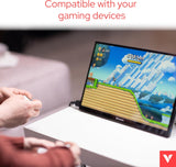Verbatim PMT-14 Portable Monitor with Touchscreen, 14" 1080P Full HD @ 60Hz, HDMI/Type-C/USB-C