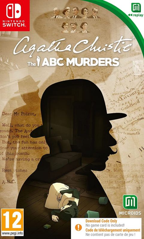 Agatha Christie: The ABC Murders - Replay [Code In A Box] (Switch)