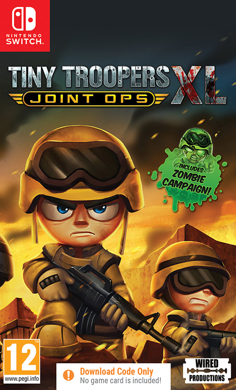 Tiny Troopers Joint Ops XL [Code In A Box] (Switch)