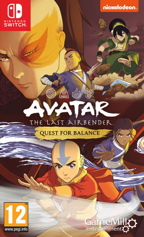 Avatar The Last Airbender: Quest for Balance (Switch)