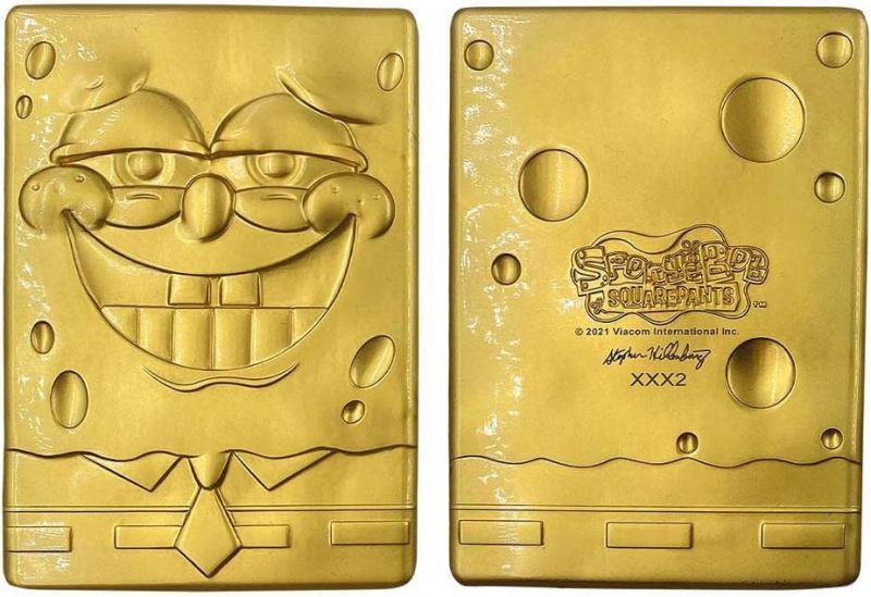 SpongeBob 24k Gold plated Limited Edition Collectible