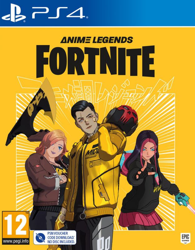 Fortnite - Anime Legends [Code In A Box] (PS4)