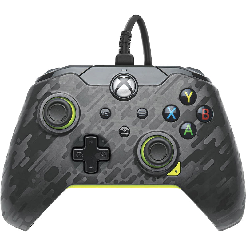 PDP Wired Controller Electric Carbon (Xbox Series X)