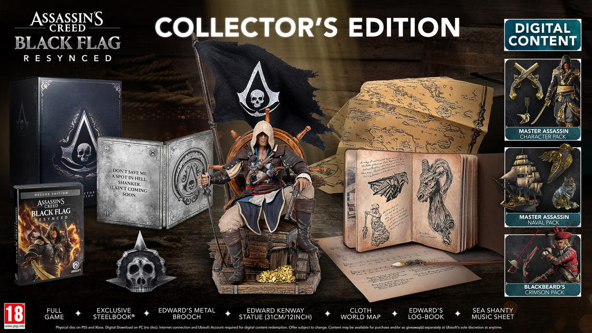 Assassins Creed Black Flag Resynced Collectors Edition (PC)