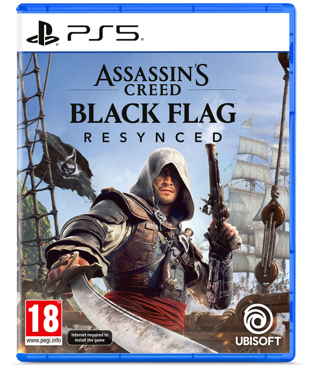 Assassins Creed Black Flag Resynced with TGC Exclusive Steelbook (PS5)