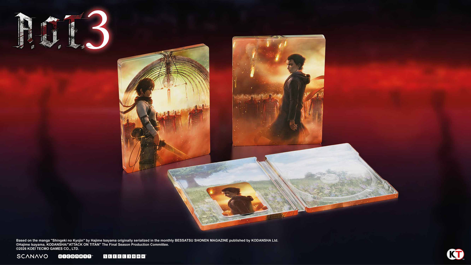 A.O.T.3 - Attack on Titan 3 Launch Edition (Switch 2)