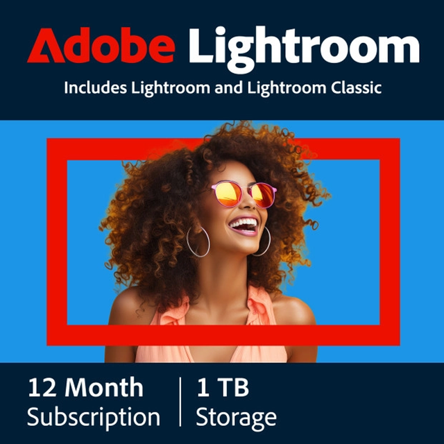 ADOBE Lightroom - 1 Year for 1 User (1TB)