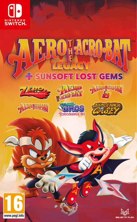 Aero The Acro-Bat Legacy + Sunsoft Lost Gems (Switch)