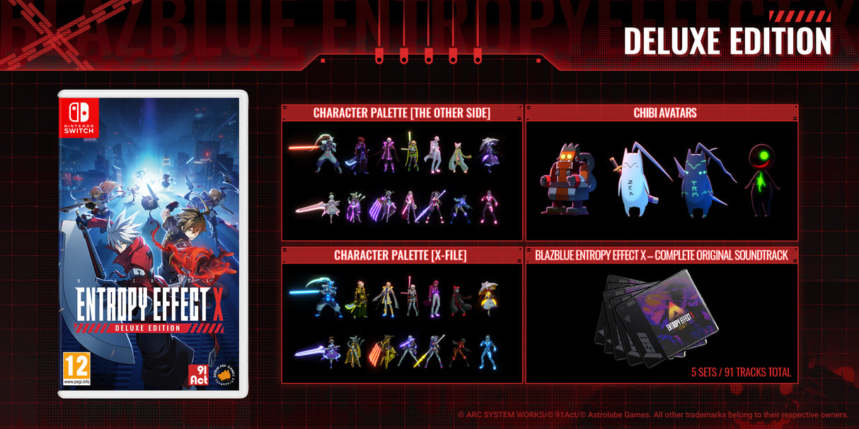BlazBlue Entropy Effect X - Deluxe Edition (Switch)