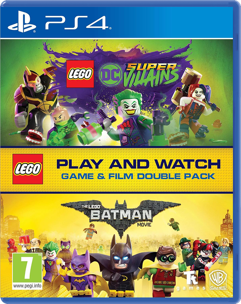 LEGO DC Super-Villains Game & Film Double Pack (PS4)