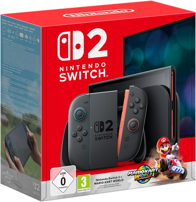 Nintendo Switch 2 + Mario Kart World Bundle (Switch 2)