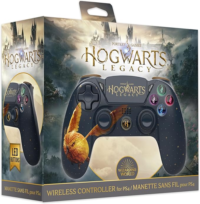Hogwarts Legacy - Wireless Controller [Golden Snidget] (PS4)