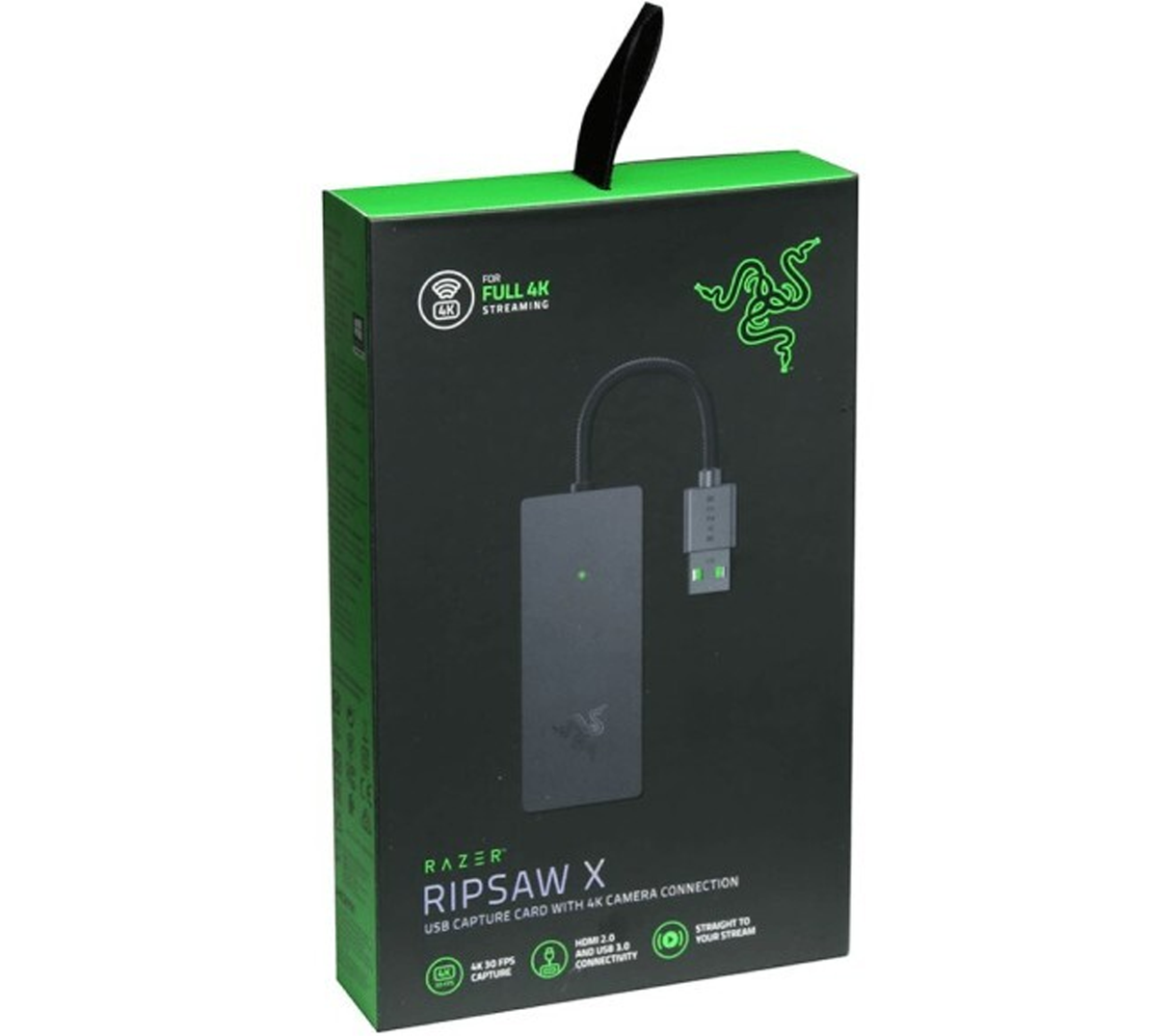 Razer Ripsaw X USB 4K Capture Card Black