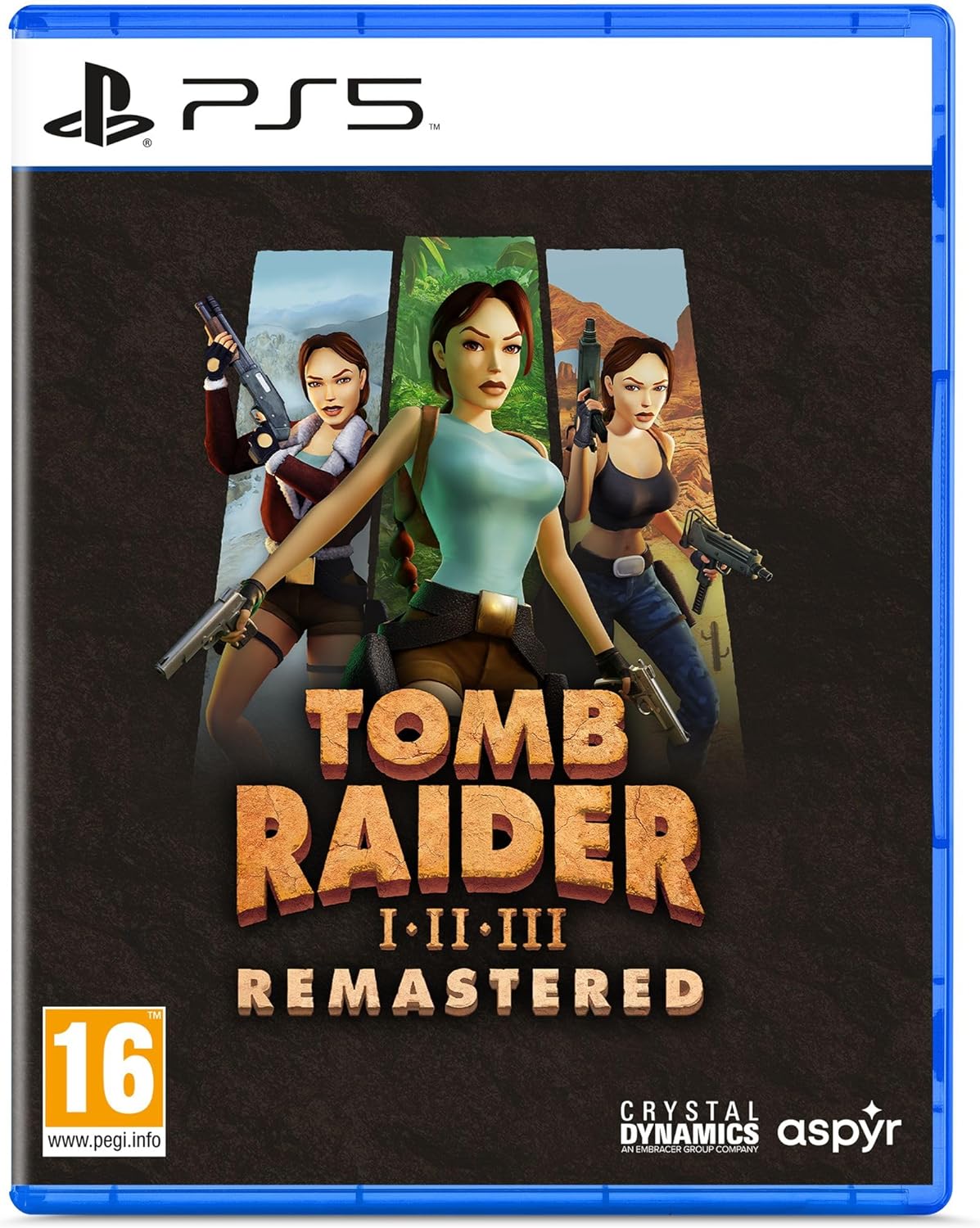 Tomb Raider I-III Remastered Starring Lara Croft (PS5)