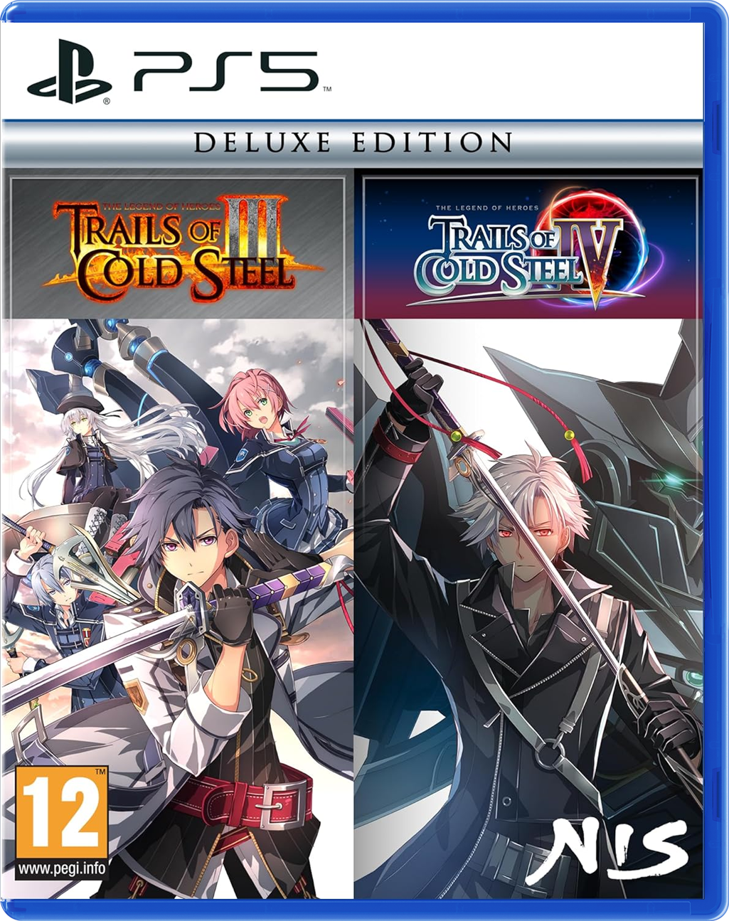 The LegendofHeroes:TrailsofColdSteel III/The Legend of Heroes:TrailsofColdSteelIV-DeluxeEdition(PS5)