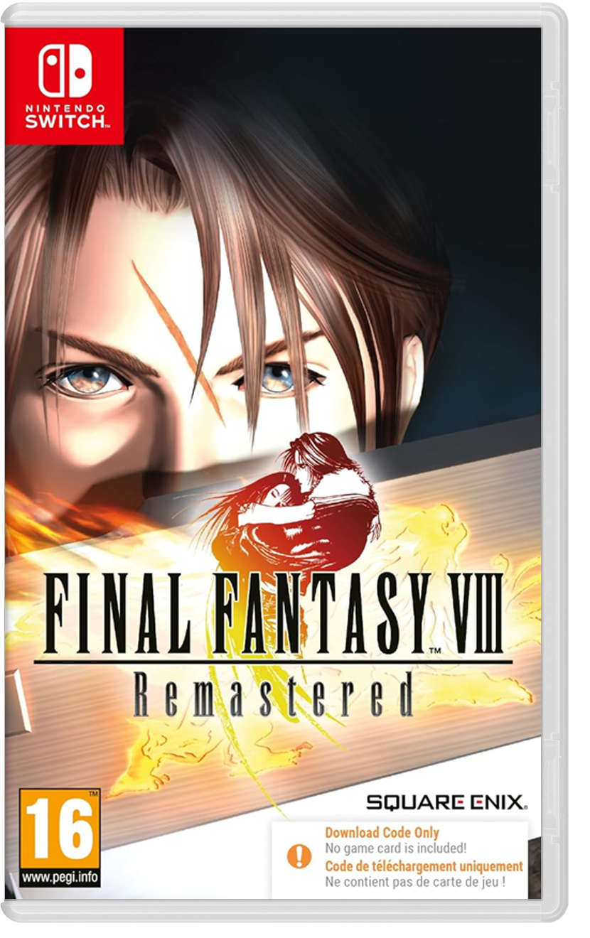 Final Fantasy VIII Remastered [Code in a Box] (Switch)