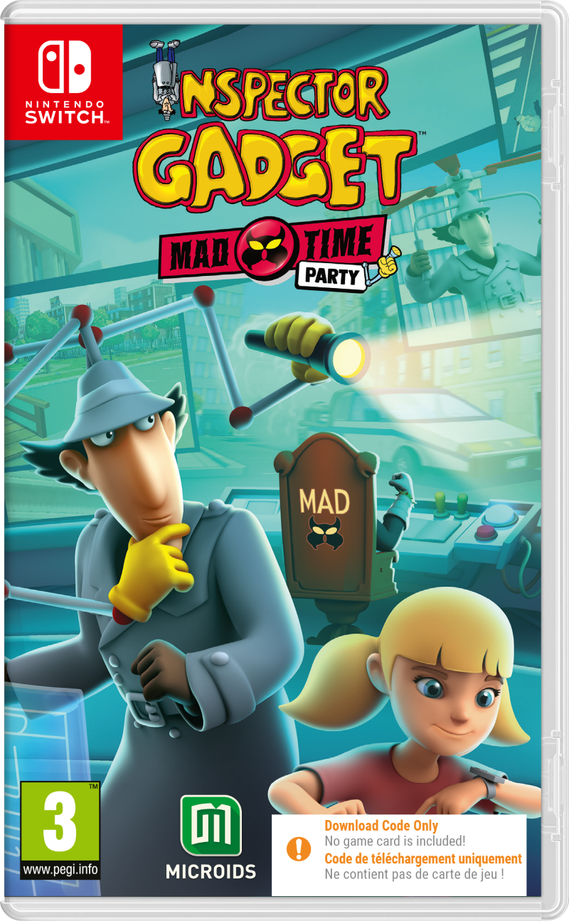 Inspector Gadget: Mad Time Party [Code in a Box] (Switch)