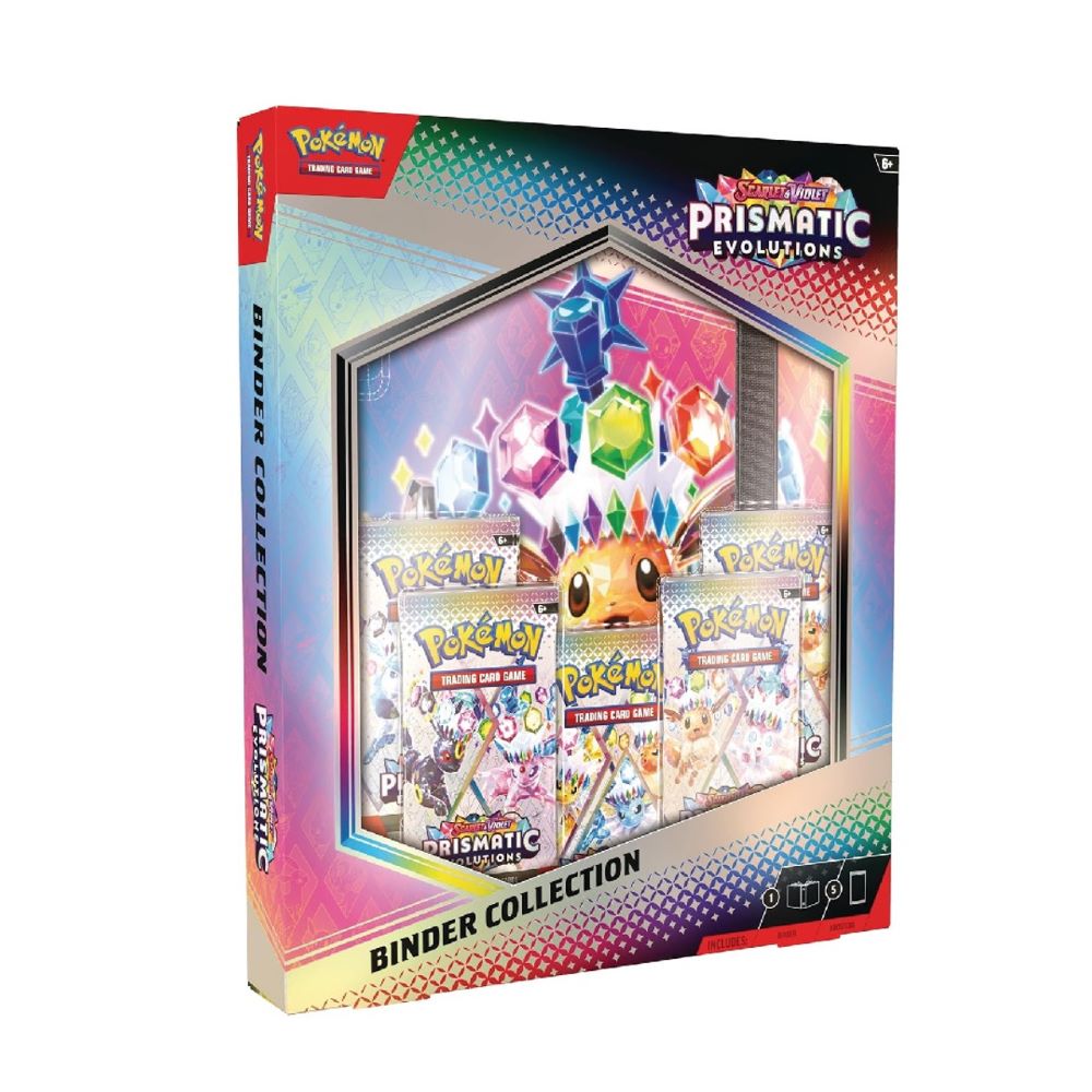 Pokemon TCG: Scarlet & Violet 8.5 - Prismatic Evolutions - Binder Collection