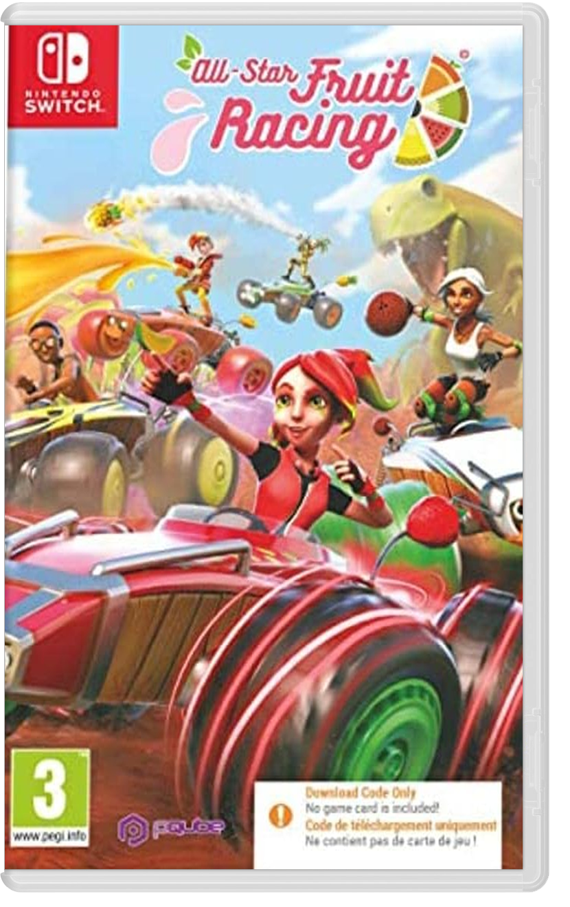 All-Star Fruit Racing [Code In A Box] (Switch)