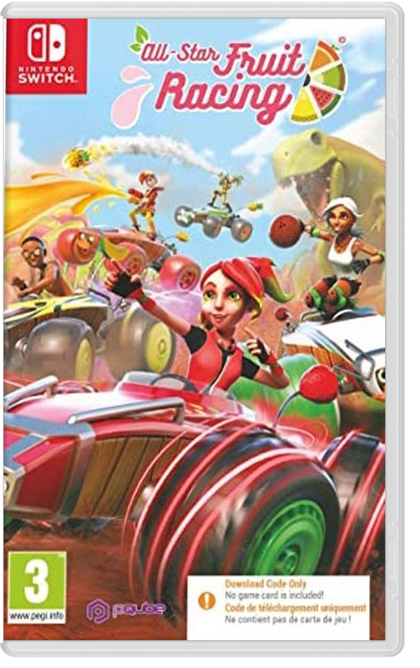 All-Star Fruit Racing [Code In A Box] (Switch)