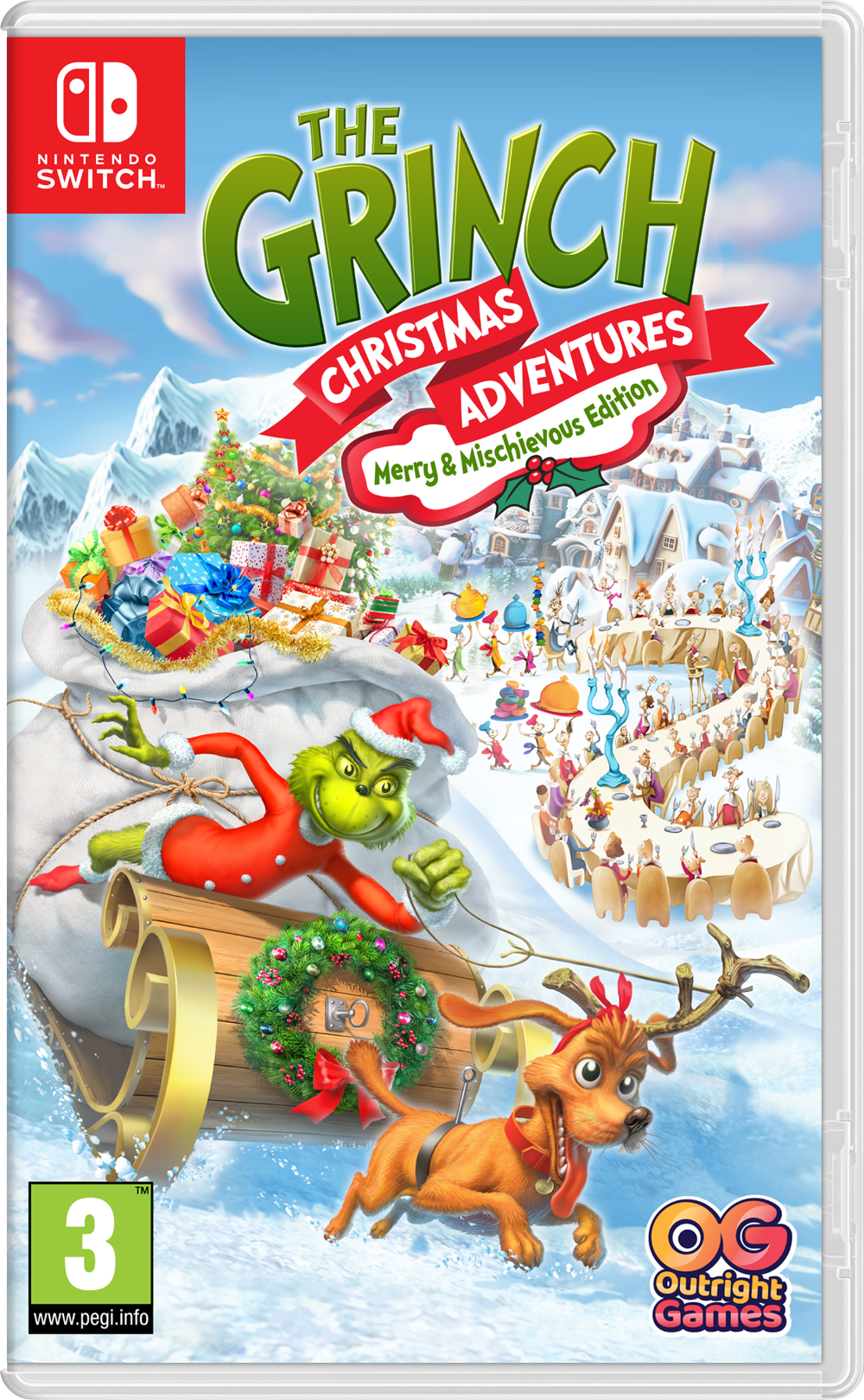 The Grinch Christmas Adventures: Merry & Mischievous Edition (Switch)